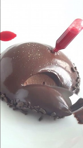 You’ll Never Believe How Easy These Chocolate Mousse Domes Are! 🍫✨
