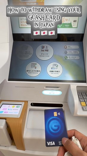 7.3K reactions · 679 shares | How to withdraw using your GCASH CARD in Japan #GCASH #japan #highlight #everyone | Kath Kath | Facebook