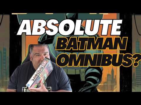 Did I just make my own Absolute Batman Omnibus?