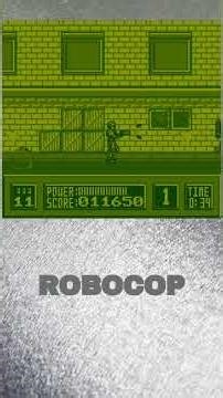 ​Ocean Software Magic on Game Boy! #robocop #gameboy #rerogaming