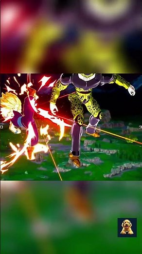 Dragon Ball Z Fight: Epic Energy Blasts and Dramatic Showdown! #shorts