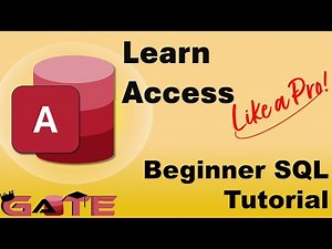 6.1 - Beginner SQL in 10 minutes! Microsoft Access SQL tutorial.