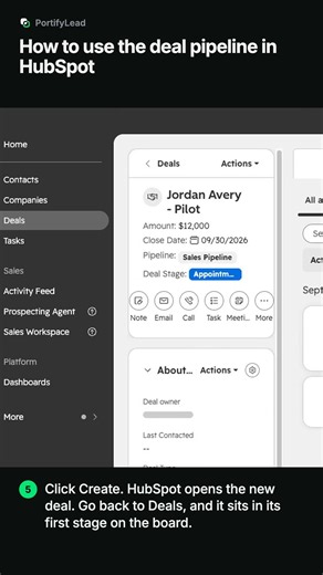 How to Use the Deal Pipeline in HubSpot #shorts