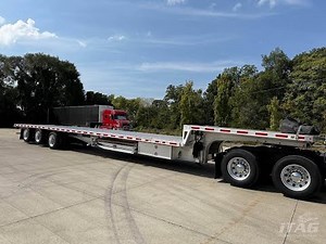 2023 Fontaine 53ft Tri-Axle Drop Deck Trailer - All Aluminum, Aluminum Floor, Ramps, Toolbox