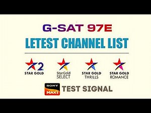 All New FTA Channels on GSAT-9 97°E FTA | GSAT-9 97E Channel List – HD SD and Regional Channels