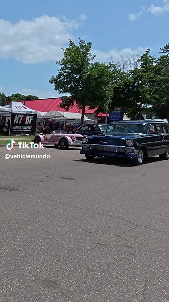 1956 Chevrolet Wagon at Back to the 50s Car Show 2025 #tiktokcars #carsoftiktok #chevrolet #wagon