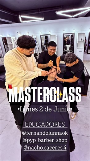 Alvaro lescano on Instagram: "Este 2 de junio unite a este gran evento! Por primera vez 3 grandes exponentes de sgo se unen para brindarte mucho conocimiento y llevarte a evolucionar en tus técnicas y tu mente. Solicita info al insta de @pyp_barber_shop TE ESPERAMOS!"