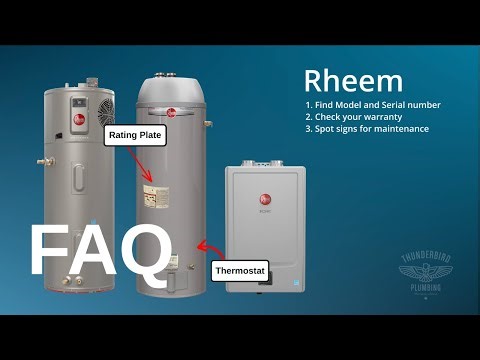 Rheem Water Heater Guide: How to Find Your Model, Serial Number & Must-Know Maintenance Steps