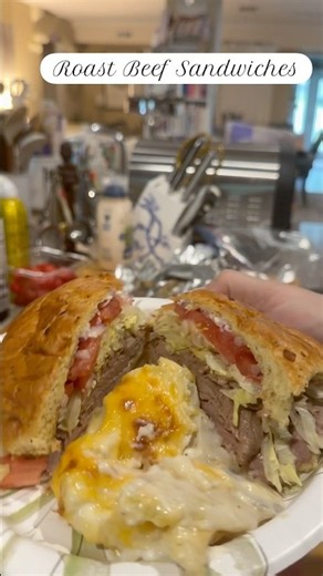Hot Roast Beef Sandwich & Scalloped Potatoes