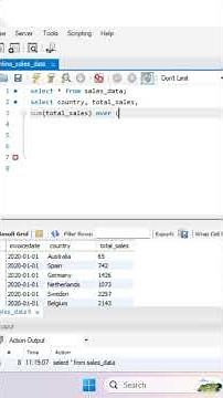 SQL Running Total in 1 Minute! 💡 (SUM OVER Partition Tutorial) #sql #question