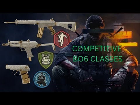 COMPETITIVE BLACK OPS 6 CLASSES [BEST CMG CLASSES]