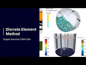 Discrete Element Method | Snippet Simcenter STAR-CCM+ #SimcenterHeavyEquipment #SimcenterCFD