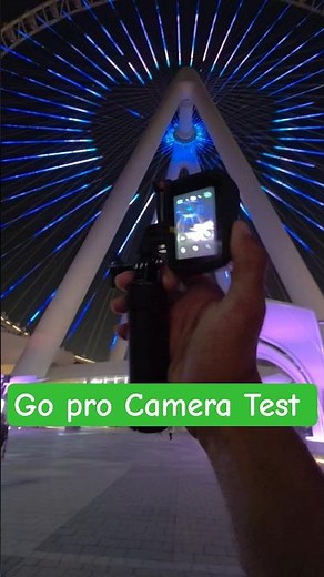 Go Pro Night Mood Camera Test 4k Video