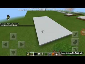 Minecraft fill komutu nasıl yapılır?