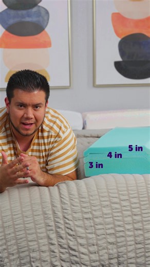 3 layers. One perfect fit. The Side Cube Riser is built with 3 adjustable layers so you can customize your height to 3”, 4”, or 5”, because better alignment starts with the right height. 😴💤 #pillowcube #sleepbetter #bettersleep #selfcare #custom