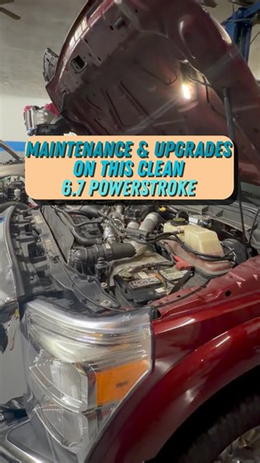 6.1K views · 74 reactions | We love when a customer comes through asking for the maintenance and upgrades they need to keep rolling reliably!! As is this case with this clean 6.7 Powerstroke!! • { #powerstroke #powerstrokediesel #maintenance #dieseltruck #dieselmechanic } | Smith's Diesel Performance | Facebook