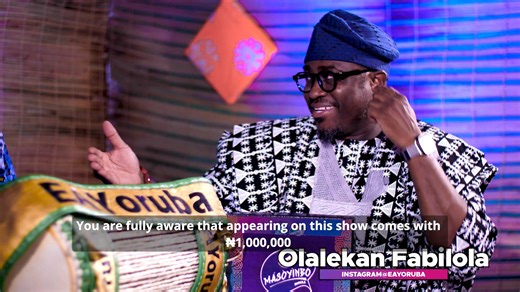 Masọyinbo Episode Two Hundred and Forty-Three with Baba Adewale Elesho: Exciting Game Show Teaching Yoruba language and Culture. #masoyinbo #yorubalanguage #yorubagameshow #yorubateacher #gameshow #languagelearning | EAYoruba.com