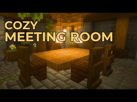 This Cozy Minecraft Meeting Room Is Perfect for Any Base
