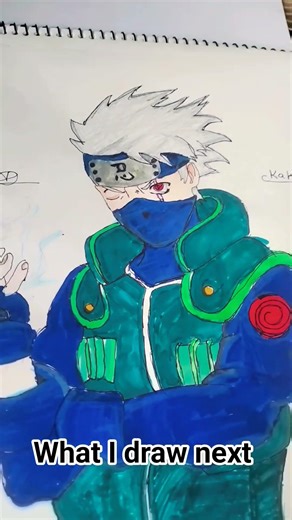 Kakashi from Naruto #drawing