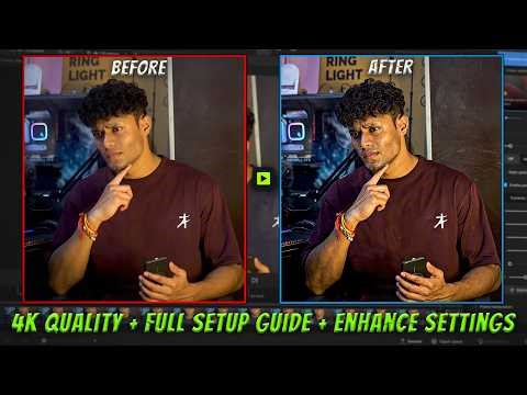 Turn ANY Video into 4K Quality! Topaz Video AI Full Setup & Best Settings