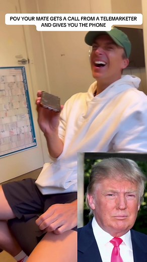 Pov: Hilarious Telemarketer Call with Donald Trump & Christopher Walken