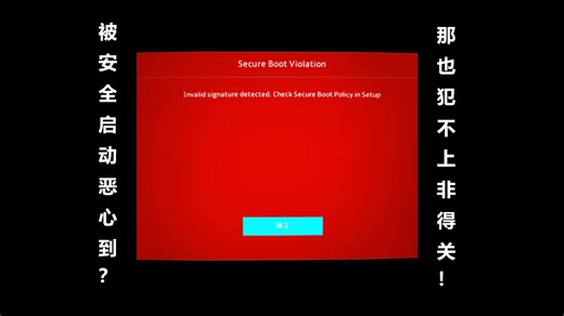 【或许是全网最详细的】被安全启动恶心到？那也犯不上非得关！给EFI文件签名，让它支持安全启动！