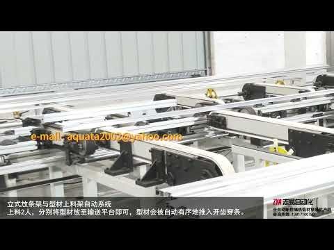Fully automation strip threading line 全自动化穿条线