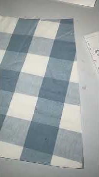 How to match plaid at side seams on the Sew Over It Ruby Skirt