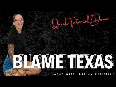 Blame Texas - Line Dance w/ AP-DANCE