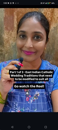 Part 1 of 3 - East Indian Catholic Wedding Traditions that can be modified to suit everyone! #lawyerbaiko #mobaigaothanpanchayat #eastindianculture #eastindianweddings #EastIndianTradition | lawyerbaiko