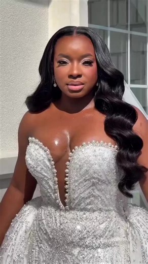 🤍🤍🤍 GORGEOUS CUSTOM 2IN1 PEARL BEADED BRIDAL GOWN!! @Esé Azénabor #esèazenabor #weddinggown #bridaldress #bespoke #luxury #luxurydress #customdress #custom #embroidery #designergowns #2in1gown #couture #couturegown #weddingdress #bridalgown #weddingdressinspo #pearl #jrenestyles