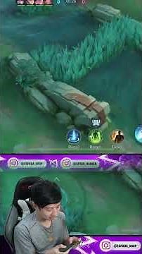 JEJE'S SHOCK REACTION PLAYING WITH LAYLA BLUE SPECTRE, #mobilelegends #mlbb #layla #spadehansen