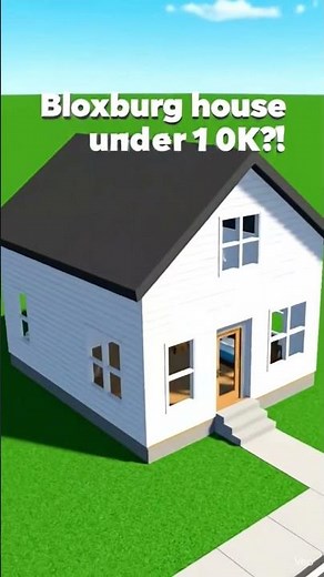 Bloxburg CHEAP House Build (Beginner)