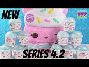 Num Noms Series 4.2 + Collectors Case Exclusive Packs Toy Review | PSToyReviews