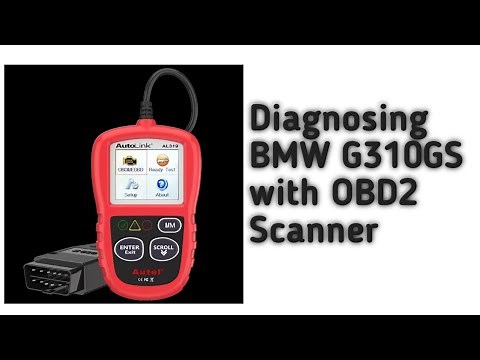 BMW G310 GS: DIAGNOSIS USING OBD2 SCANNER