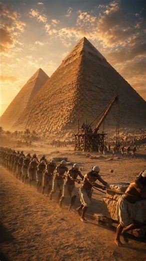 How Did Humans Build the Pyramids? 😳