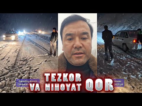 TEZkor va nihoyat QOR havo tozalandim? Uzbekiston #2025 #2026