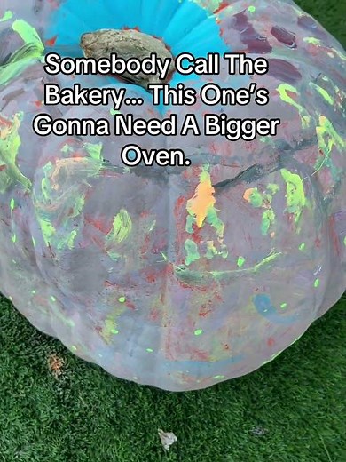 Just Crunching Through Fall With A Giant Pumpkin And Autumn Sounds