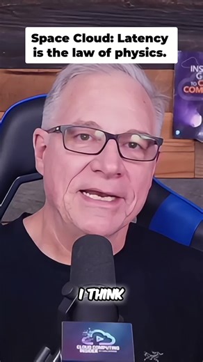 Space data: cool, but latency is a problem. Data in orbit 10k miles away? Ouch. How do we solve it? #SpaceCloud #SpaceData #CloudComputing #Satellite #TechProblems