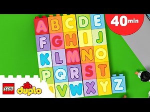Alphabet Song + More Nursery Rhymes | Learning For Toddlers | Cartoons and Kids Songs | LEGO DUPLO