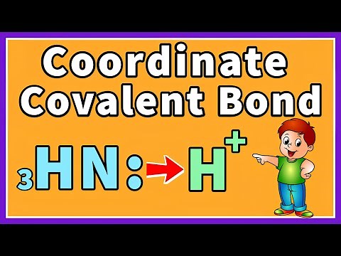 Coordinate Covalent Bond | Chemical Bonding