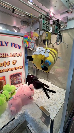 Elaut Cosmic Claw Machine VS Minecraft Bee