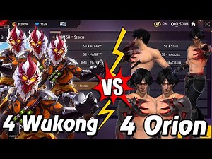 4 WUKONG (VS) 4 ORION!!