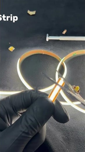 Cut Free Cob Light Strip #ledlighting #ledlightingsolutions