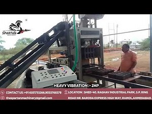 High-Performance Brick & Block Making Machine | Smooth Molding & High Output