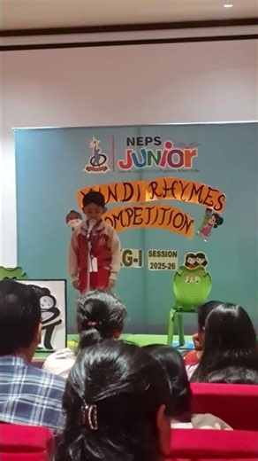 Hindi Recitation ###well done my boy 😘 ##Kg 1# school competition !!!!