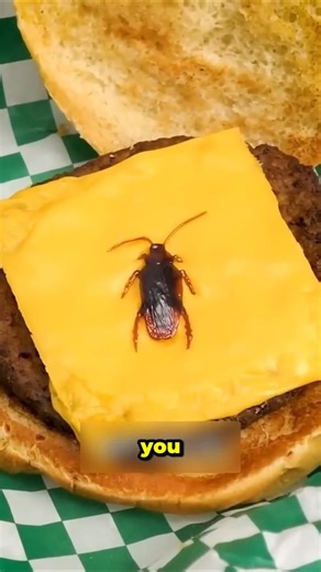 What would ACTUALLY happen if you saw a cockroach in your food?