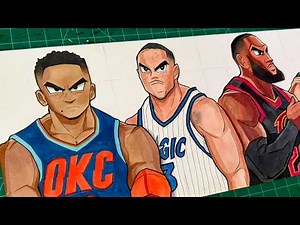 Most SWOLE NBA Team Of All-Time! 💪🏾🎨