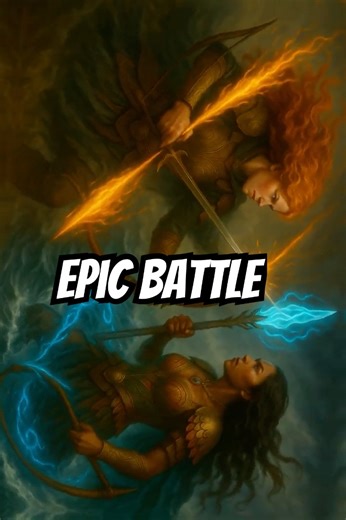 🔥 Merida vs Moana: Epic Battle Moment #shorts
