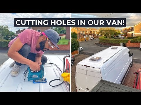 Installing Campervan Roof Vents | MaxxAir Fan & Skymaxx Rooflight